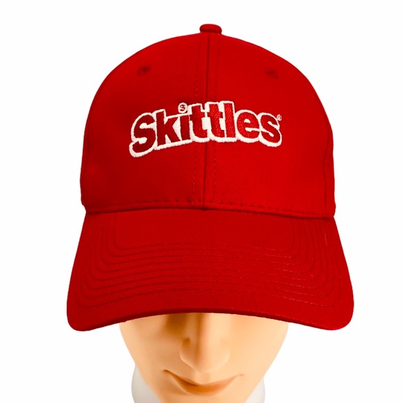 Skittles Red Strapback Hat - Picture 2 of 7